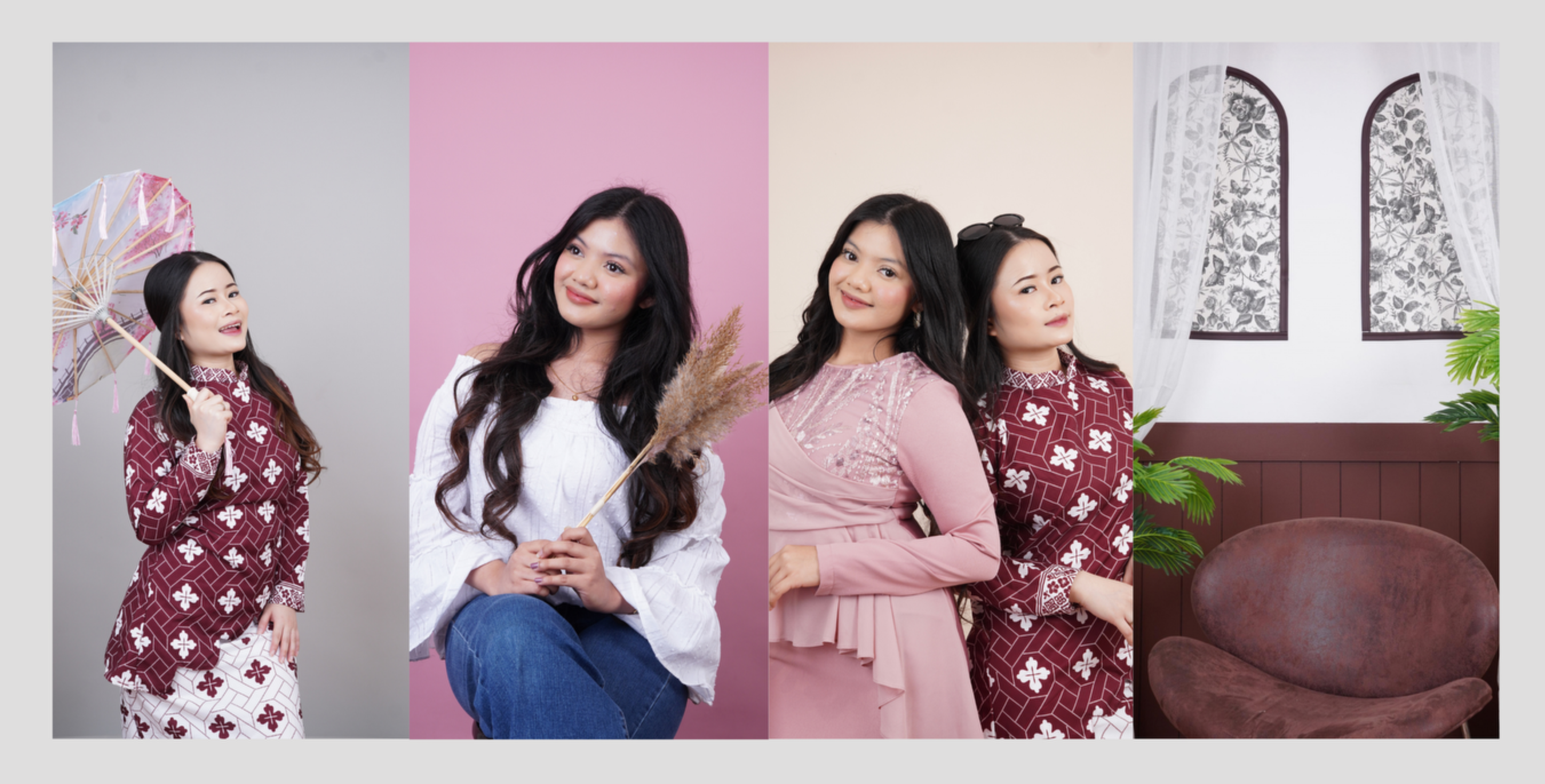 STUDIO 2 (GREY, BUBBLEGUM, BEIGE, ELEGANT EID) thumbnail