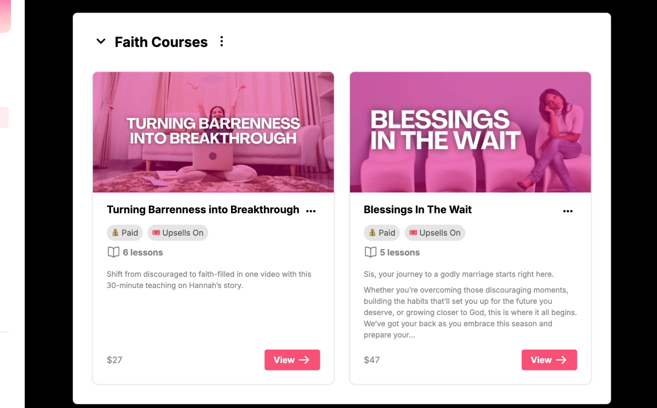 Individual Courses thumbnail
