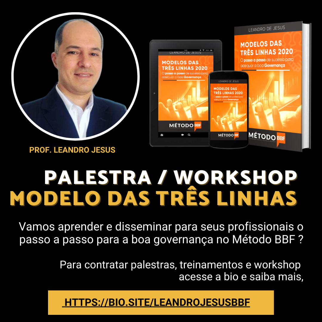 PALESTRA / WORKSHOP DO LIVRO “O MODELO DE TRÊS LINHAS 2020 - GOVERNANÇA thumbnail