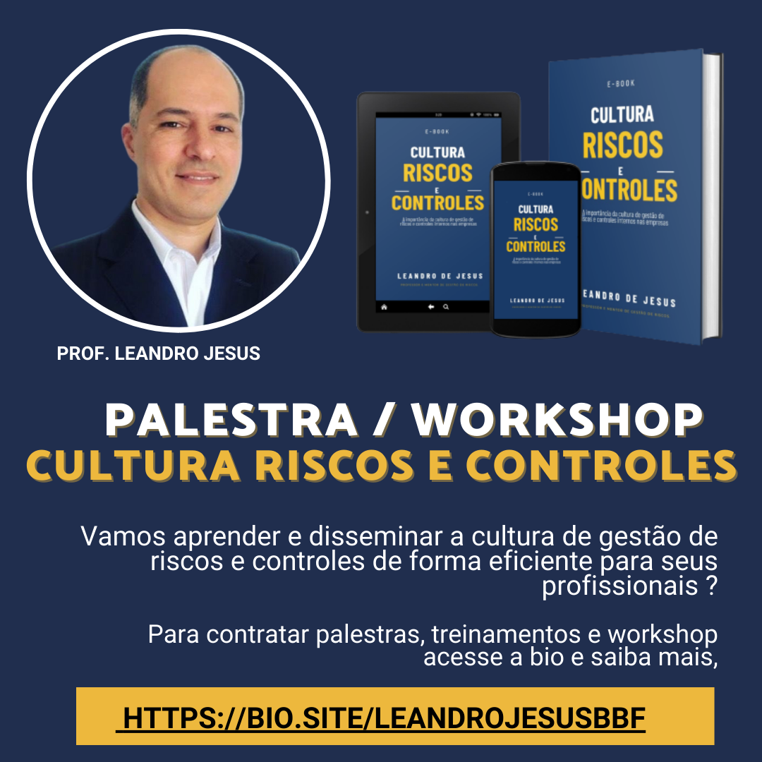 PALESTRA / WORKSHOP DO LIVRO CULTURA RISCOS E CONTROLES INTERNOS thumbnail