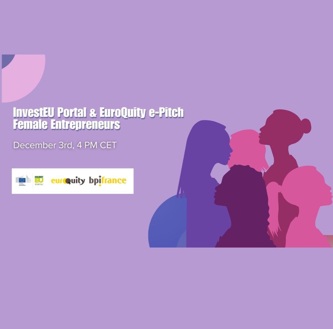 InvestEU Portal x EuroQuity - Investor epitch session for Female Entrepreneurs thumbnail