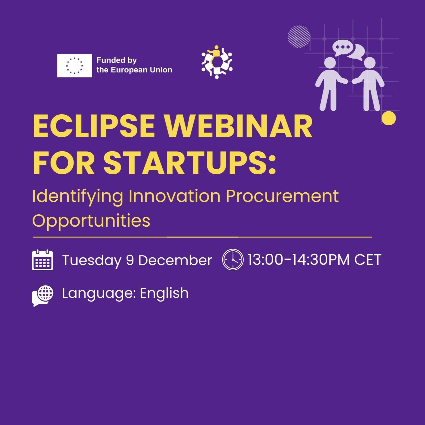 ECLIPSE Webinar- Identifying innovation procurement opportunities thumbnail