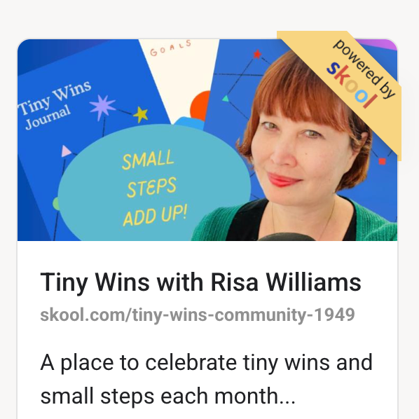 Join me on Skool: Tiny Wins Community thumbnail