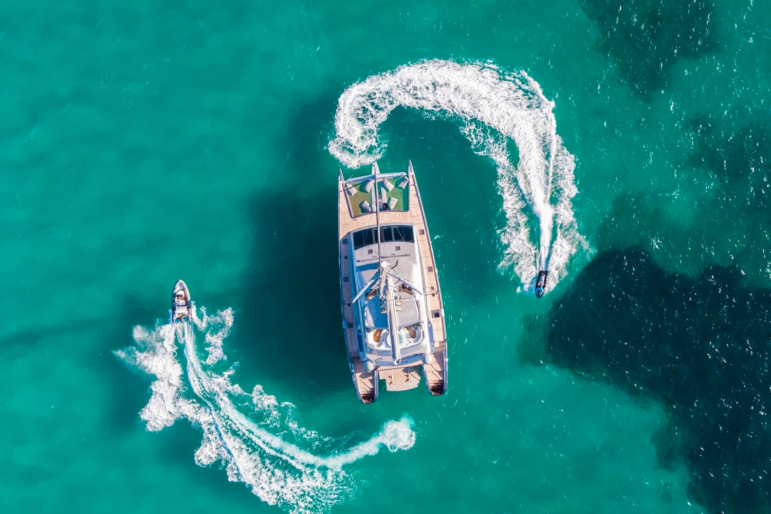 CRUISE DESIGNS & REALISATION OF STUNNING COMMERCIAL PRODUCTIONS & FASHION SHOOTS ON SPACIOUS CATAMARANS & YACHTS ON BREATHTAKING PLACES ON MEDITERRANEAN, CARIBBEAN & PACIFIC AREA thumbnail