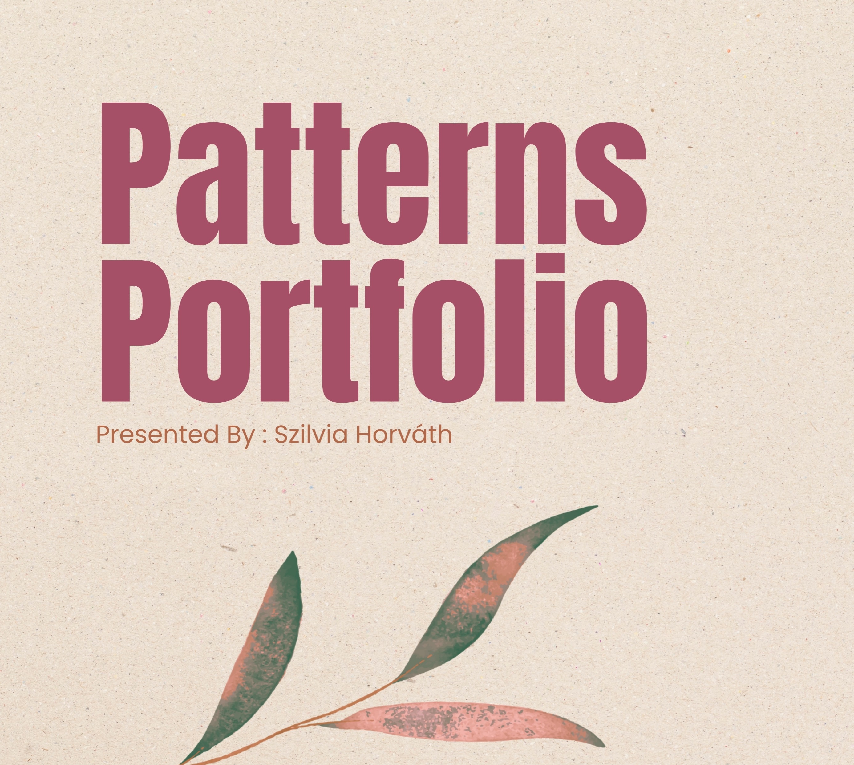 Patterns Portfolio thumbnail