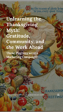 Unlearning Thanksgiving - and making it magickal! thumbnail