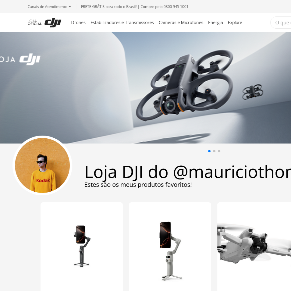 @lojadji com meu cupom mauriciothomsentb 🚁 thumbnail