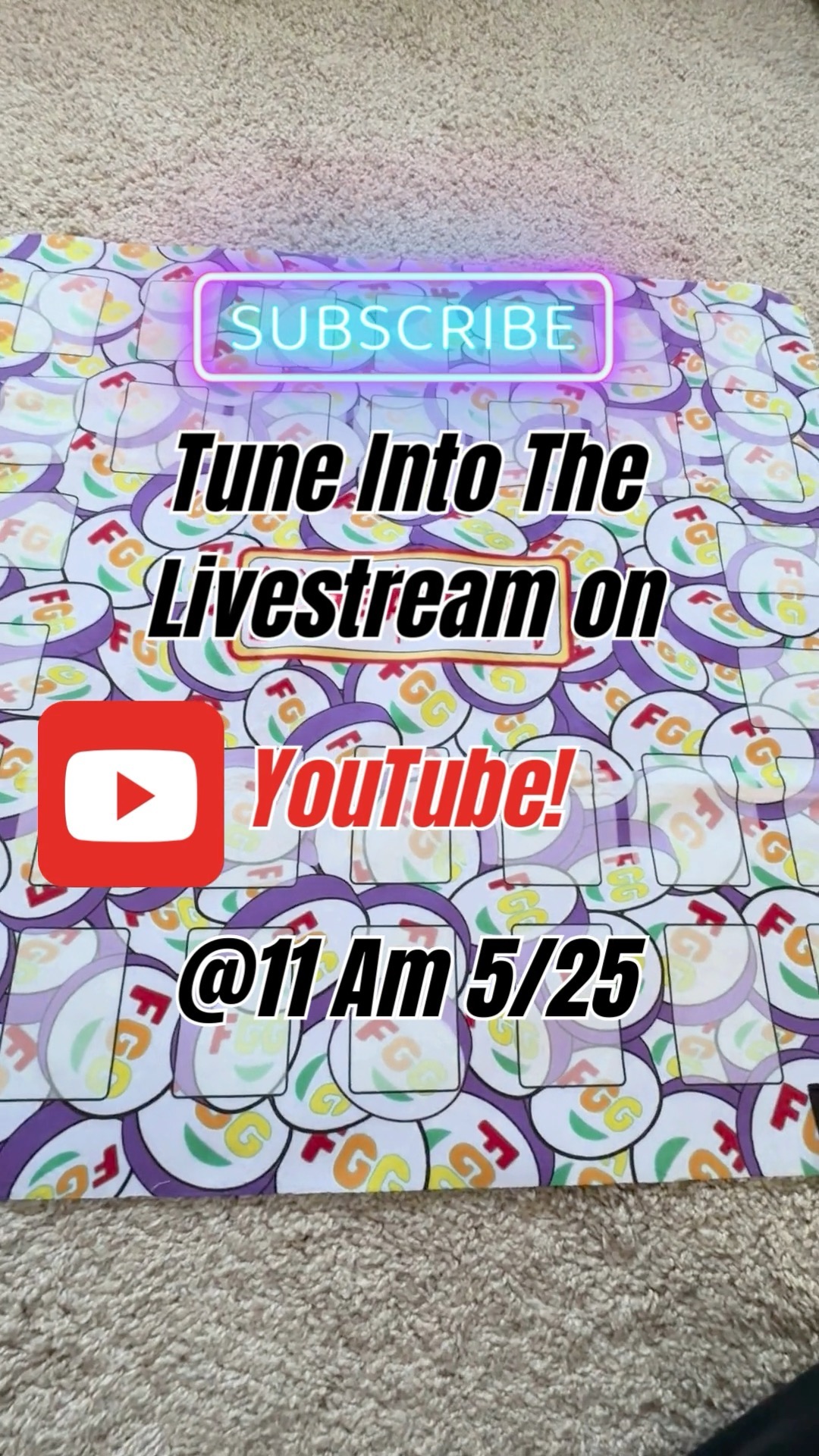 $2000 Edison Tournament THIS WEEKEND | 5/25 @ 11am | Pre-reg in bio!

Feel Good Gaming Event Prize Mats Showcase 

#edis