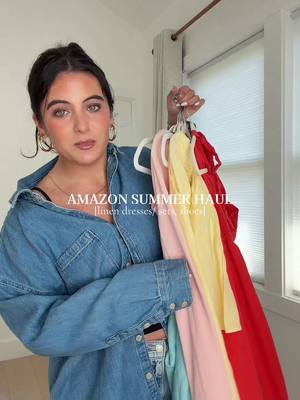 my closet is so happy!!! everything is 🔗 under “SUMMER” in my amazon sf 💐 #summerlinen #summeroutfitinspo #amazonsummerd