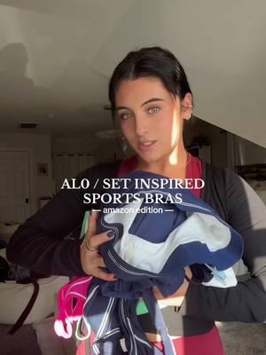some of my go to amazon sports bras! you can find them in the “YOGA/PILATES” list in my sf 🧘‍♀️🤍 #amazonactivewear #cute