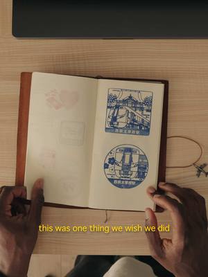 Replying to @rai one of my favorite souvenirs from my recent Japan trip is my eki stamp notebook 💮📔  we wanted to docume