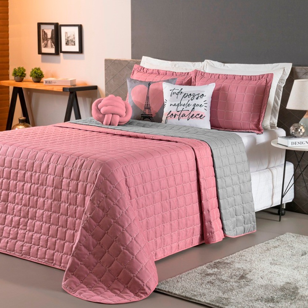 095 Kit Cobre Leito Dupla Face Paris Queen 08 Peças thumbnail