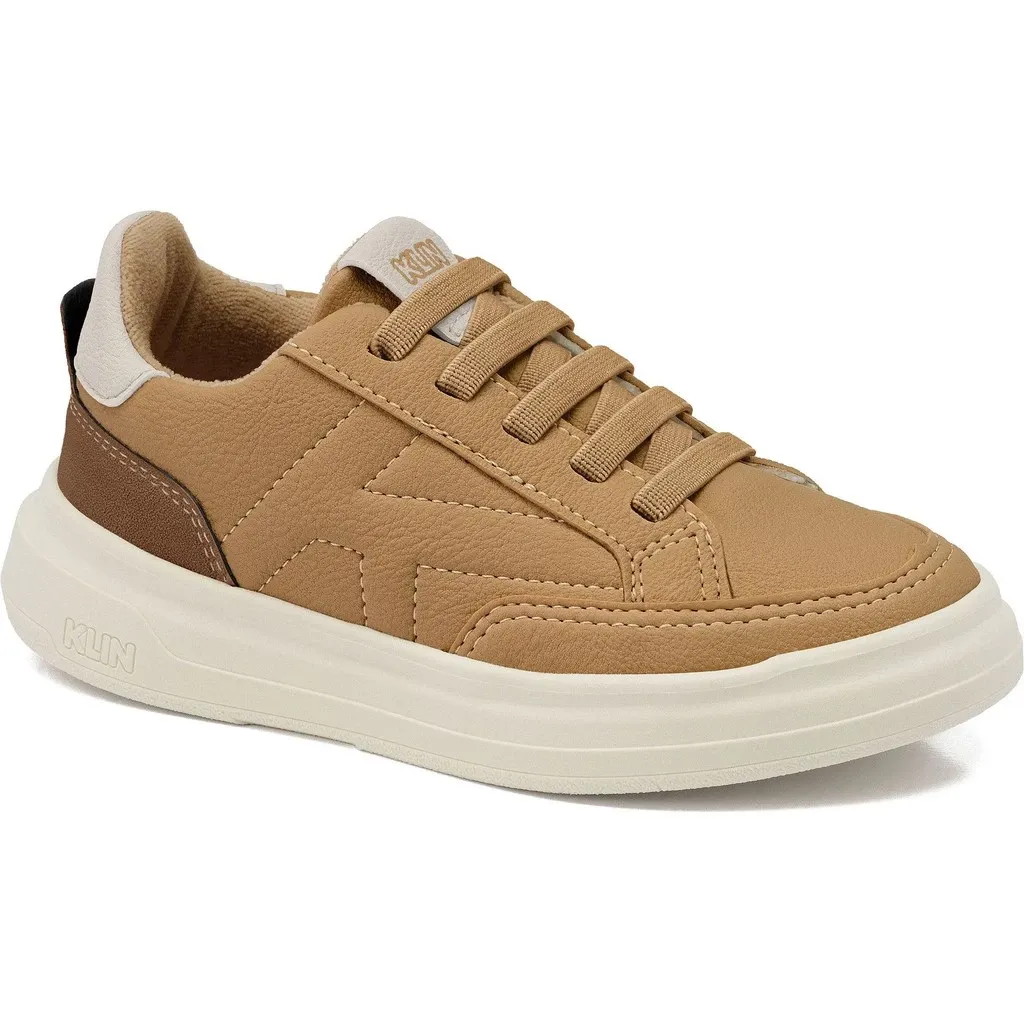 082 Tênis Klin Novidade Original Capri Mini Capuccino Calce Facil Top 23 Ao 30 thumbnail