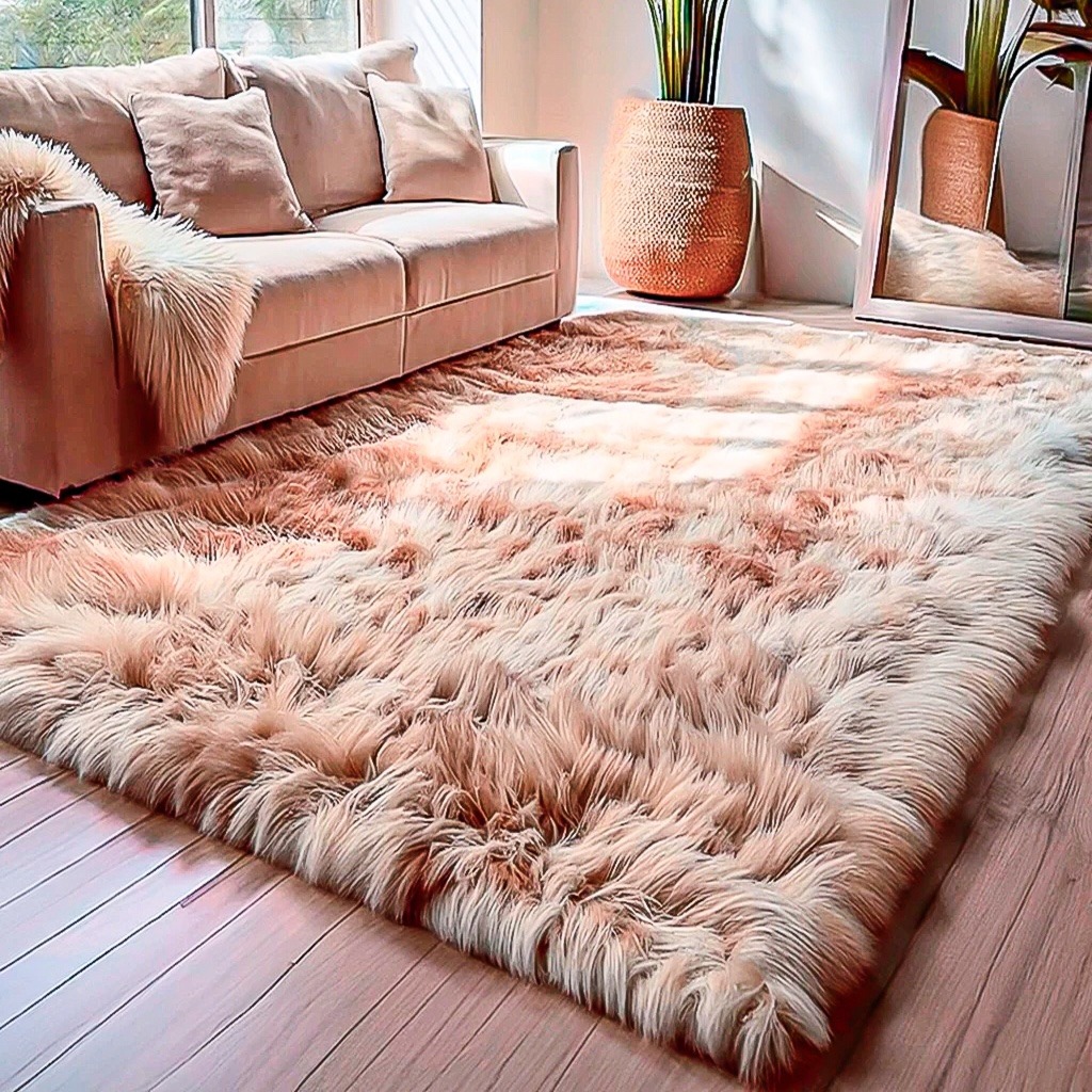 116 Tapete Sala 2,00x1,50 Peludo 4 Cm De Altura Shaggy Promoção thumbnail