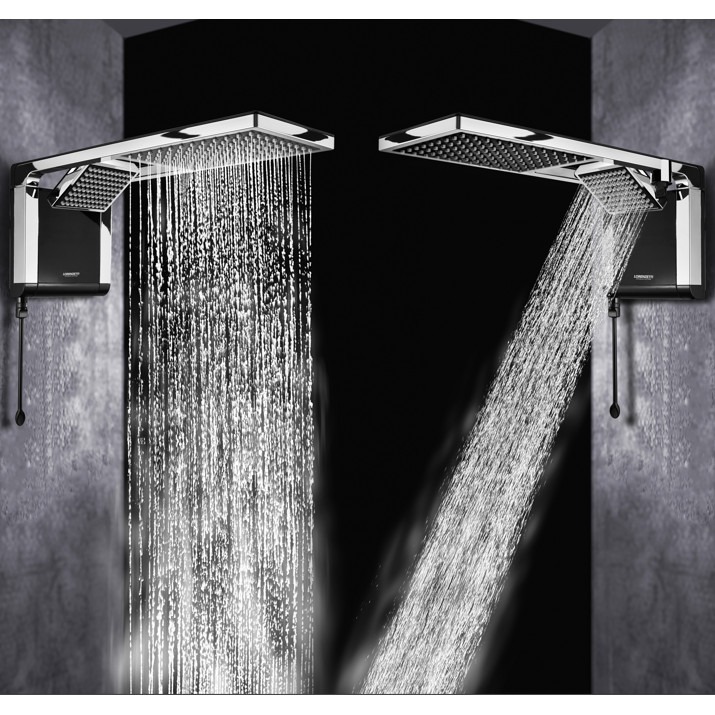 118 Chuveiro Ducha Acqua Duo Ultra Preto Cromado 127V 5500w Lorenzetti thumbnail