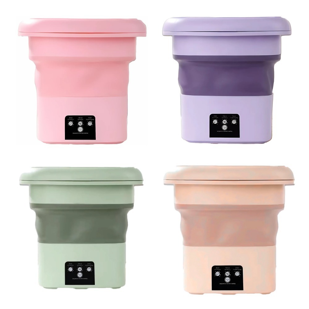 035 Mini Máquina de Lavar dobrável Portatil thumbnail