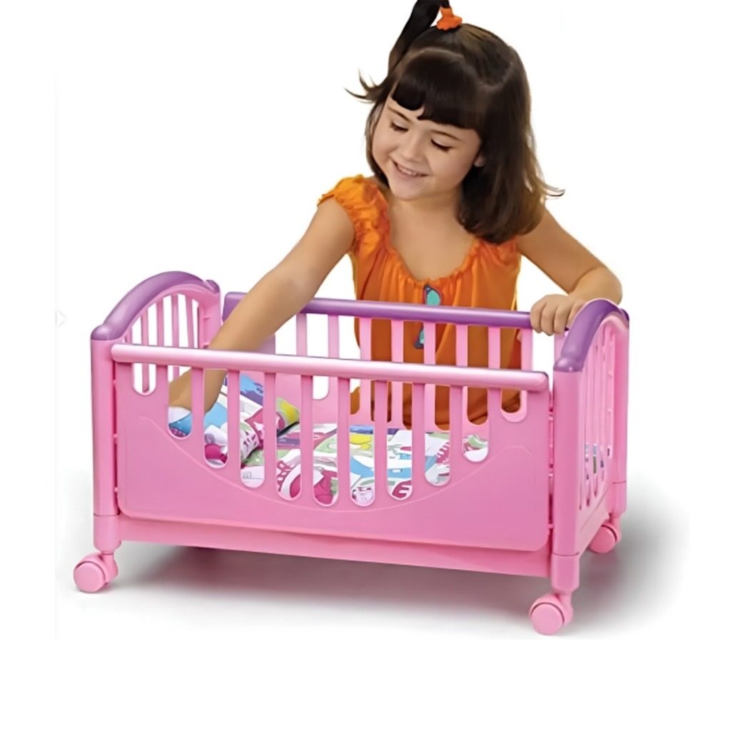 110 Berço Caminha para Boneca Meu Soninho Infantil - Monte Líbano thumbnail