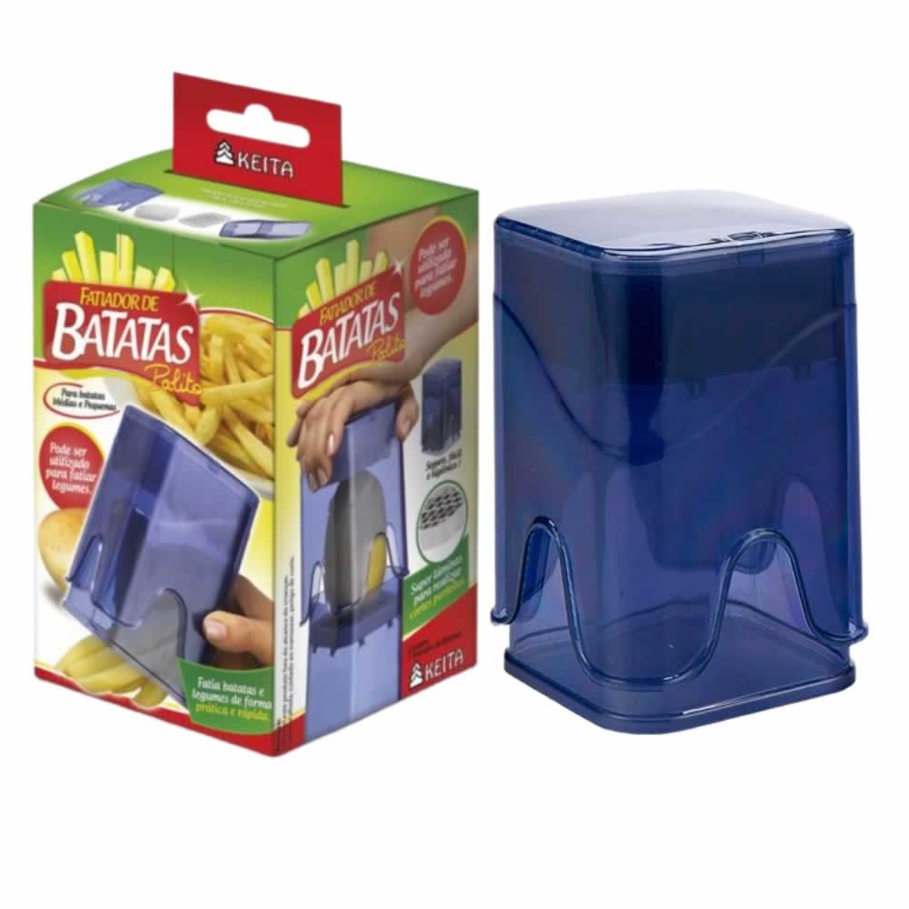 059 Cortador e Fatiador de Batata Palito Facil Higiênico - Keita thumbnail