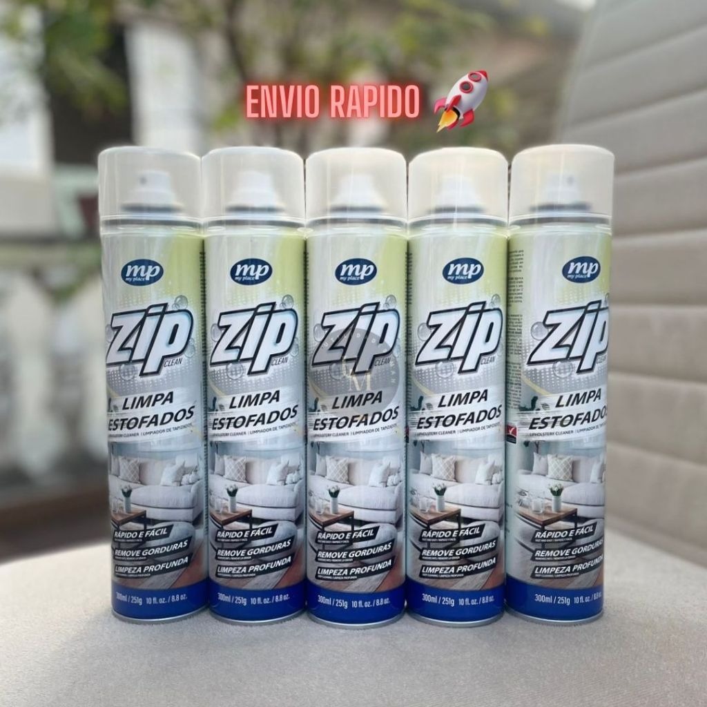 066 Espuma Para Limpeza de  Estofados Spray Zip Clean 300ml/251g thumbnail