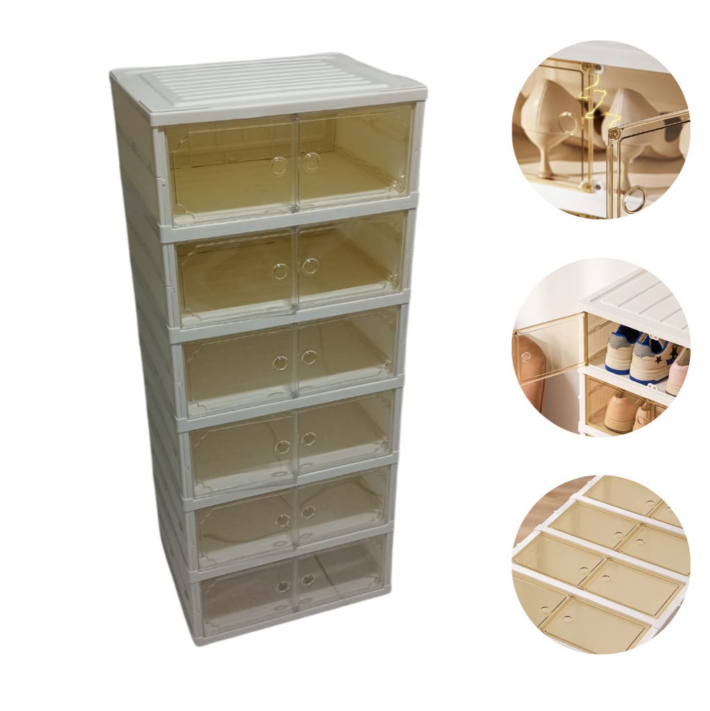 008 Sapateira caixa de sapato dobrável. thumbnail