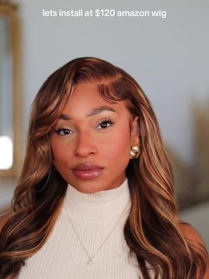 had to install a quick wig for my trip (🔗 in my profile) #amazonwigfinds #amazonwig 