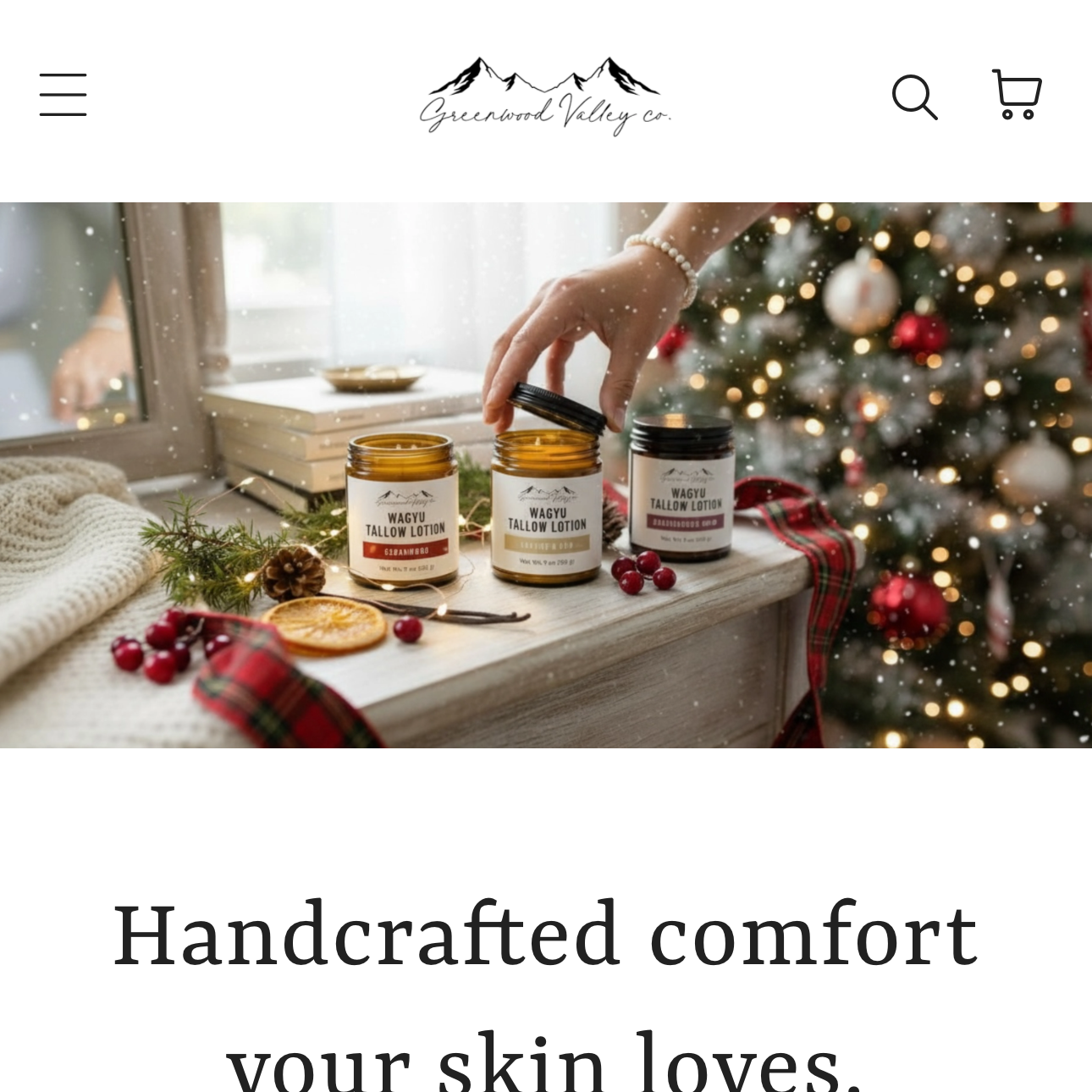 Greenwood Valley Website thumbnail