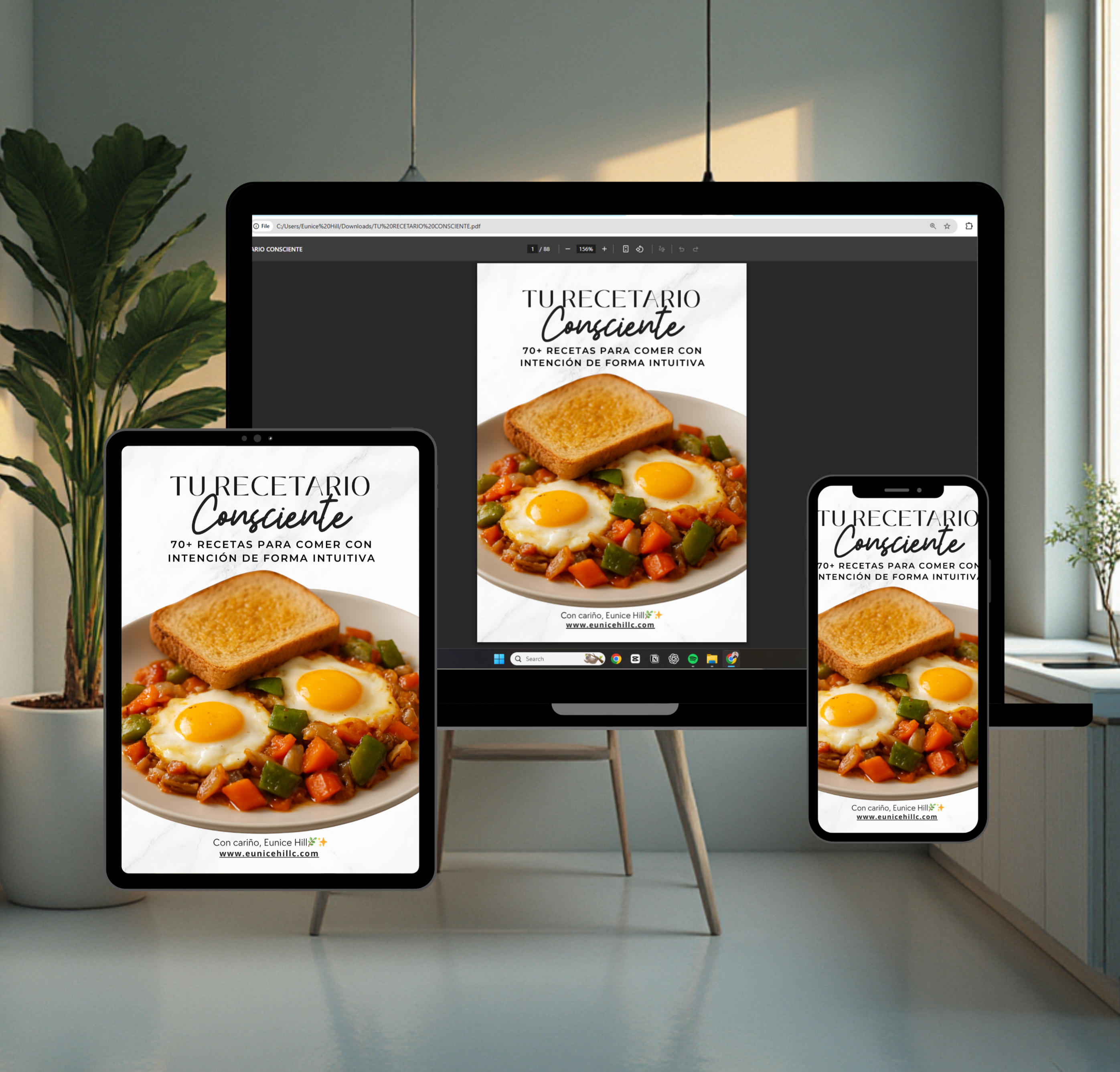 RECETARIO CONSCIENTE | +70 Recetas Saludables y Sostenibles en el Tiempo thumbnail