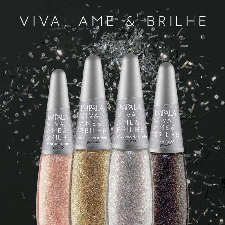 IMPALA - Coleção Viva Ame e Brilhe Glitter 3d thumbnail