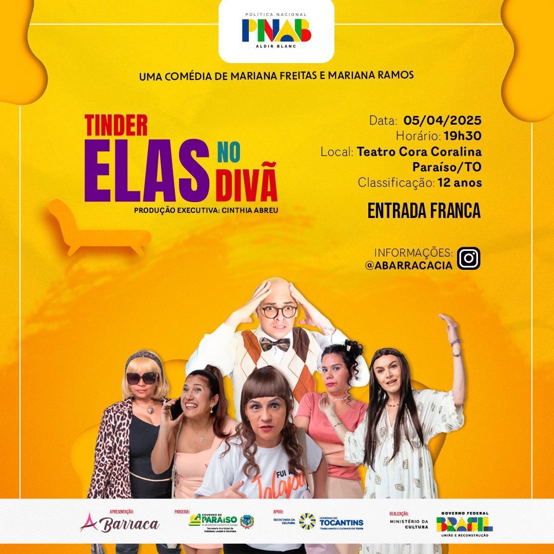 Ingressos Tinder Elas - PARAÍSO thumbnail