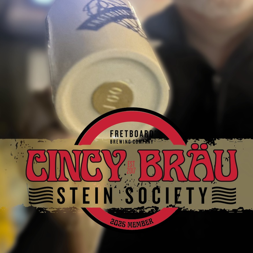 Fretboard Stein Club #CincyBrau - MEMBERSHIPS thumbnail