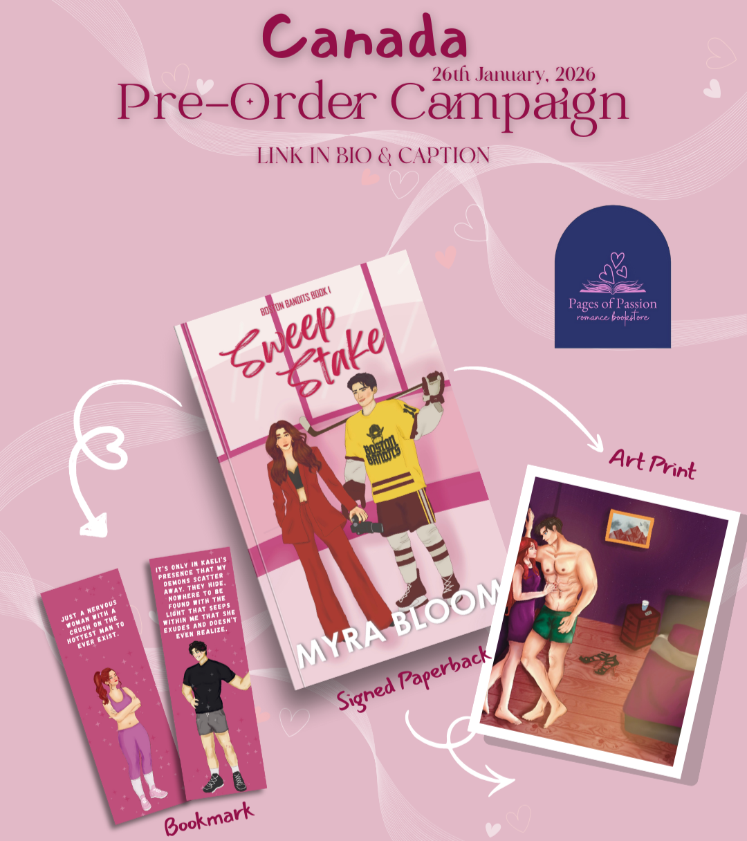 Canada Signed Paperback Pre-Order Sweep Stake | Pages of Passion  thumbnail