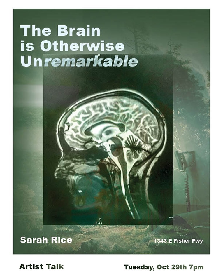 🚨UPDATE!!🚨 NEW ARTIST TALK DATE AND TIME:

Tuesday, October 29th, 7pm
1343 E Fisher Fwy, Detroit 

I’m thrilled to annou