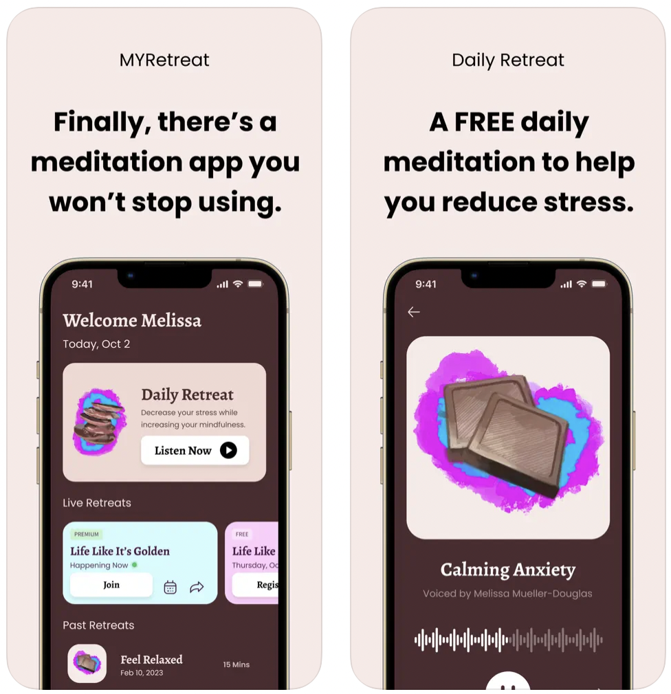 MYRetreat App & Chocolate Subscription thumbnail