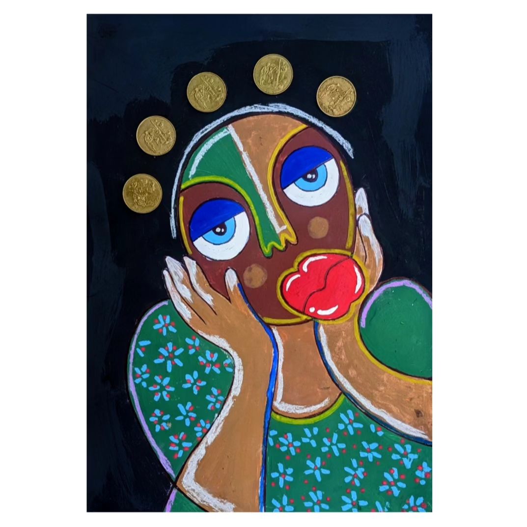 Untitled
Acrylic, Pastel on paper
01/2024
Artist: Hiba Samah
#hibasamah #artbyh14