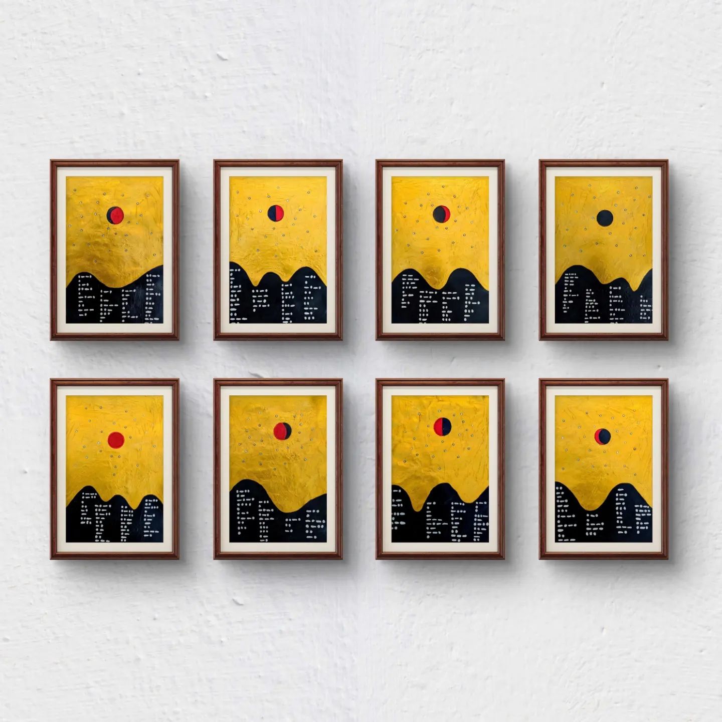 🌚 "My 25 Moon" series 🌝
Quand j'étais petite, je regardais souvent le ciel les nuits, juste pour contempler la lune sous