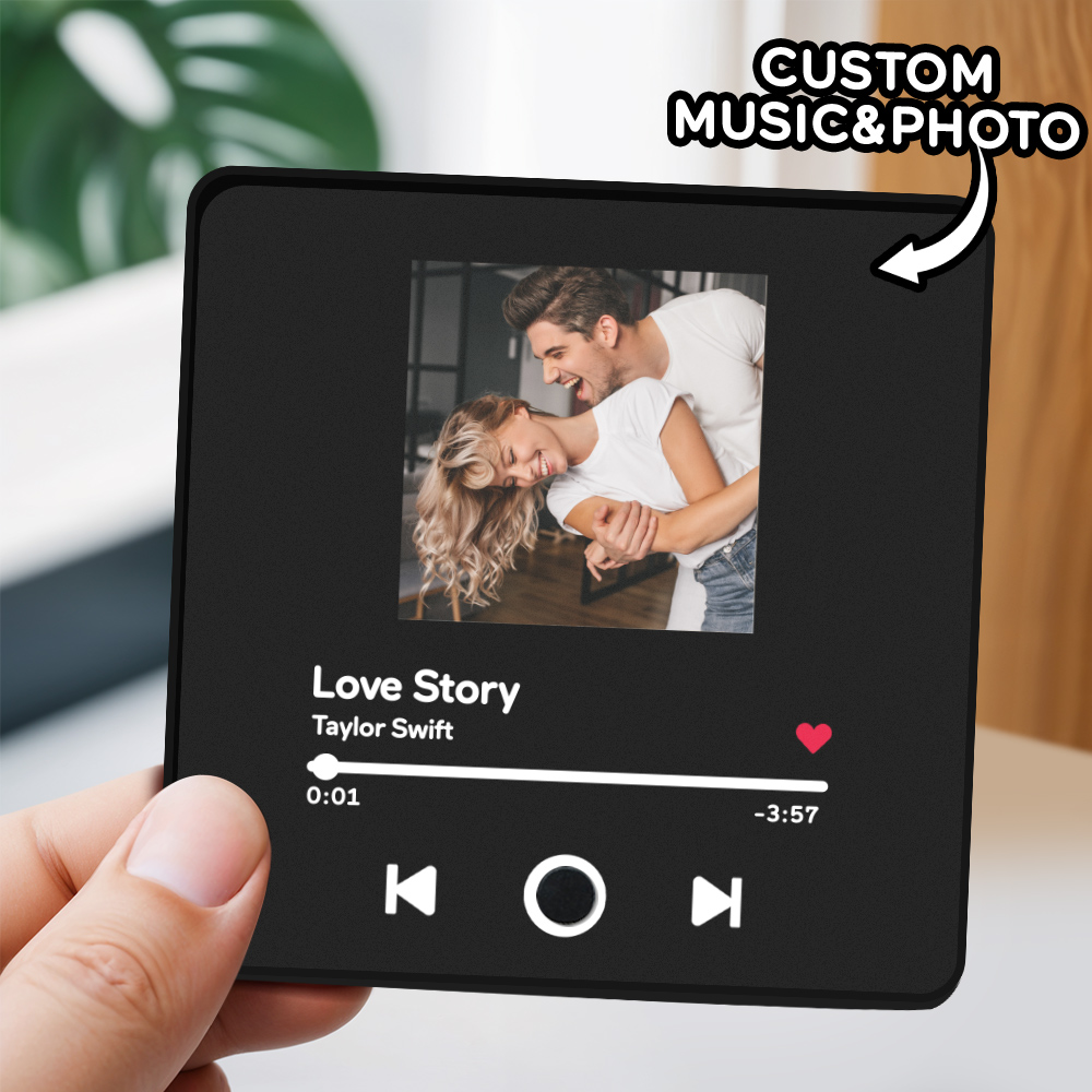 Music Fridge Magnet - Perfect Blend of Music and Memory thumbnail
