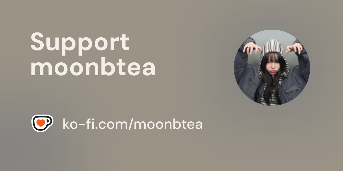 Buy moonbtea a Coffee  thumbnail
