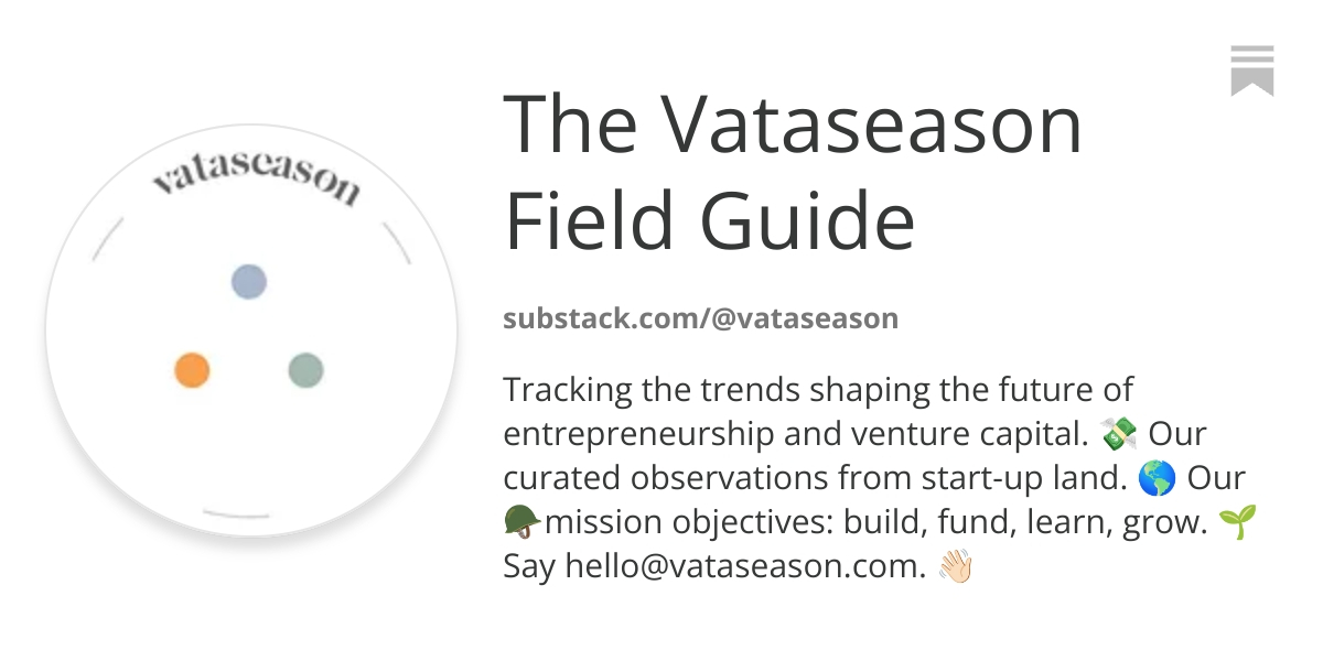 The Vataseason Field Guide | Substack thumbnail