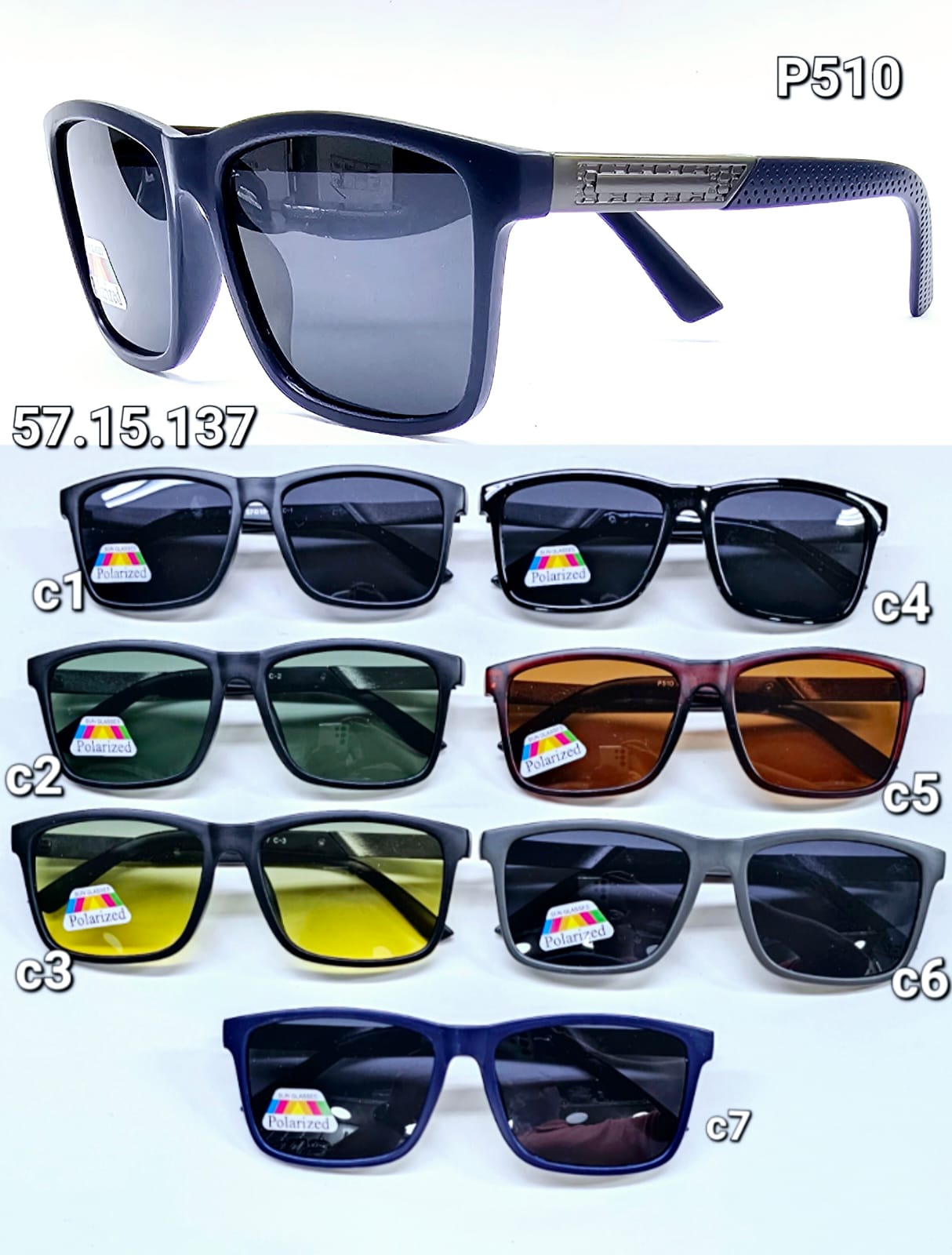 N6 - Óculos de SOL - POLARIZADO - MASC. R$ 38,00 thumbnail