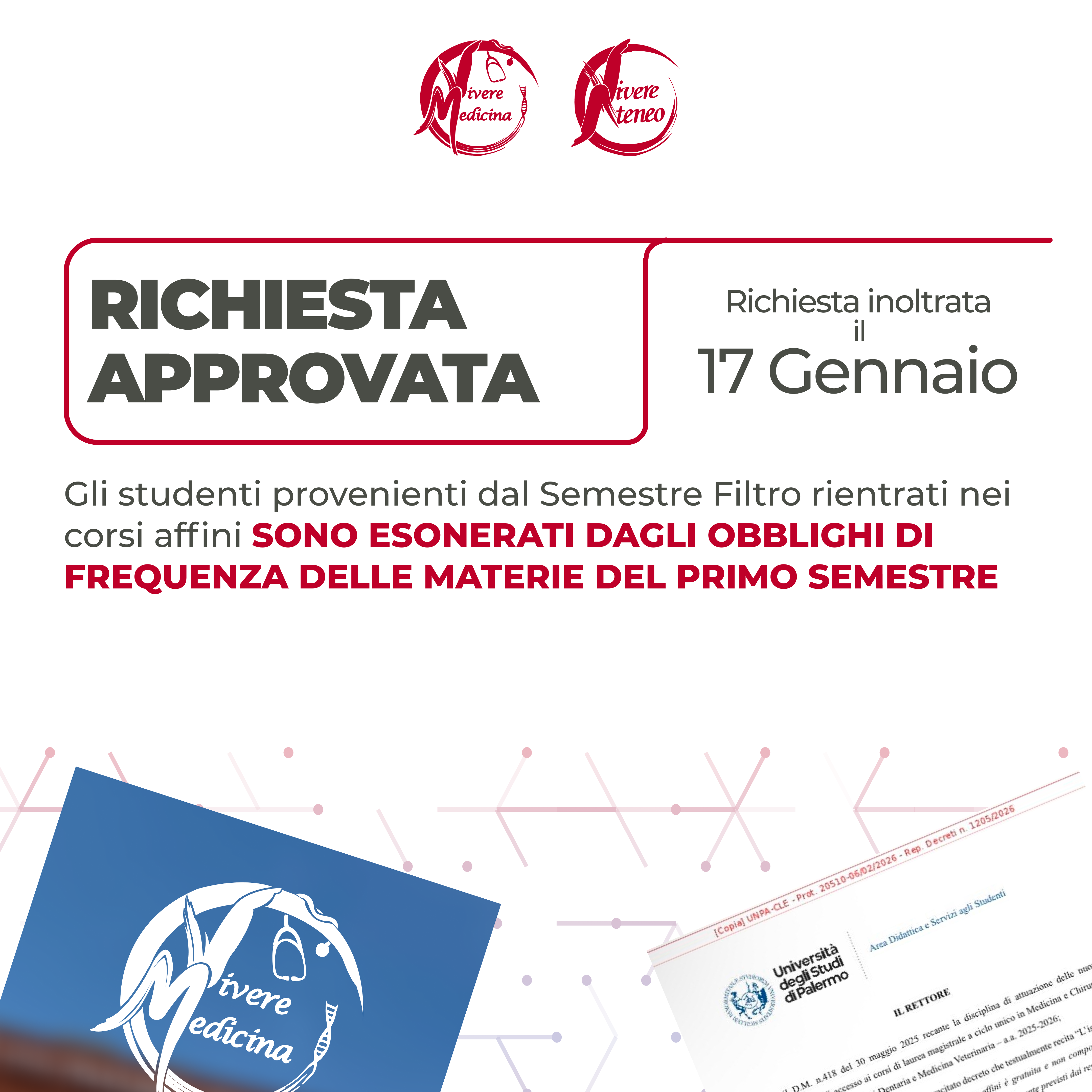 decreto esonero obblighi frequenza semestre filtro thumbnail