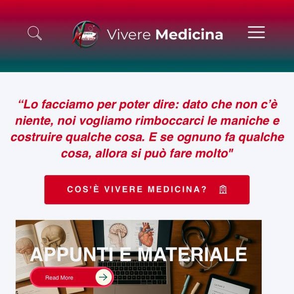 VIVERE MEDICINA - SITO WEB thumbnail