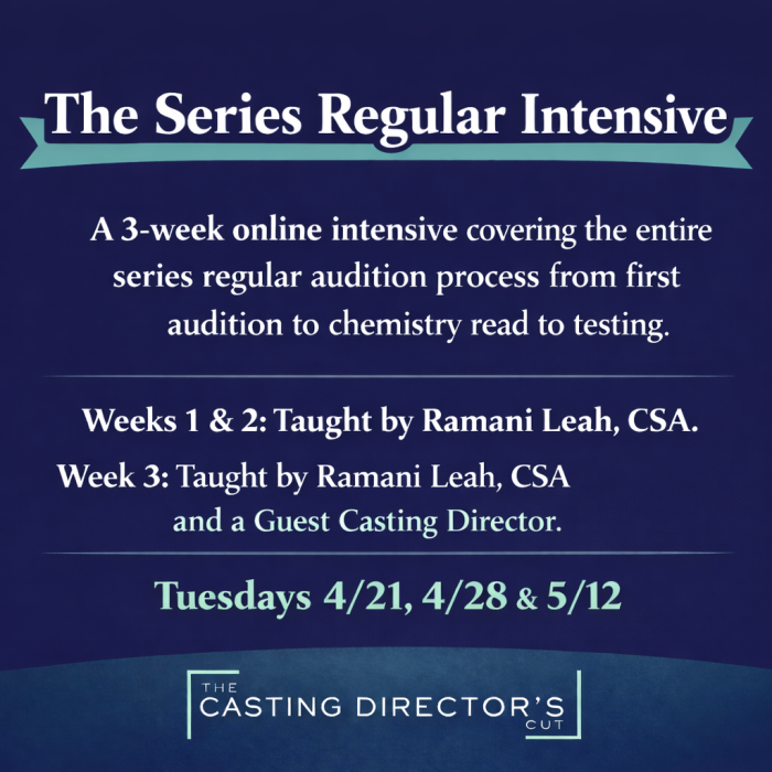 The Series Regular Intensive thumbnail