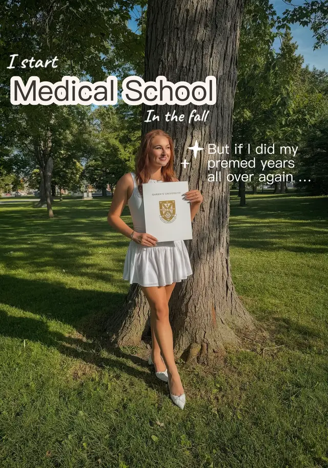 You definitely figure it out as you go as well!!  #premed #medschool #mcat #medtok