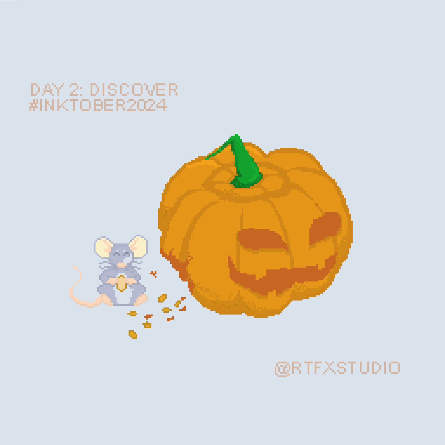 Day 02 of pixeltober! #inktoberart #inktober #inktober2024 #inktober2024discover #inktoberday2 #aesprite #pixelartist #p