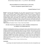 Artigo Publicado - Trauma Psíquico no Abuso Sexual Infantil  thumbnail