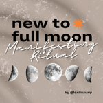 NEWEST BLOG POST: My New to Full Moon Ritual thumbnail