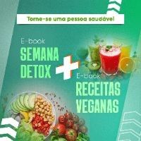 EBOOK SEMANA DETOX +100 RECEITAS VEGANAS thumbnail